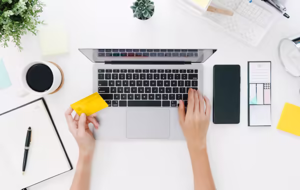 Guincho na palma da mão